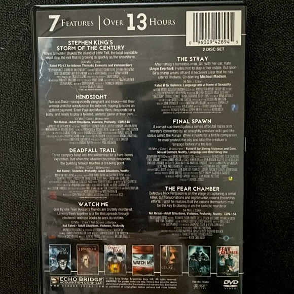 Stephen King Storm of the Century DVD set - Picture 2 of 2
